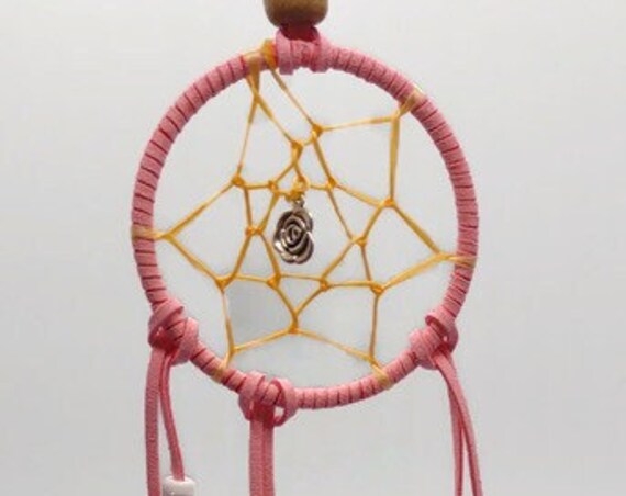 A-1405 Pink dream catcher.