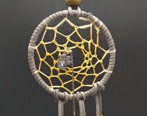 A-1406 Gray dream catcher
