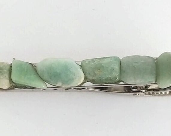 T-1701 Gemstone Tie Clip