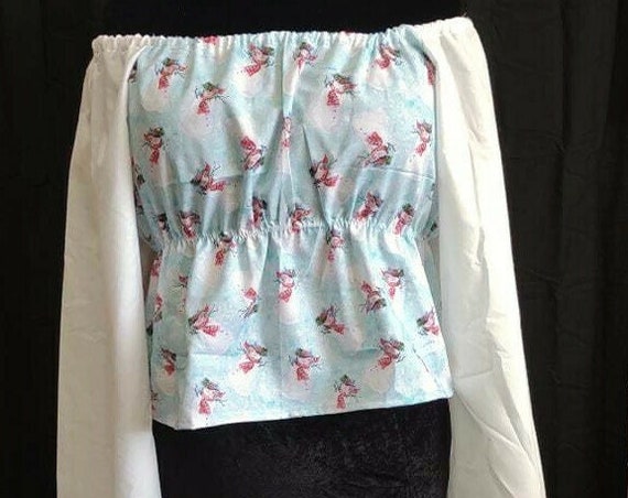 Snow-man Blouse lolita style