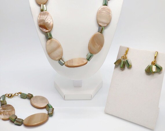S-1670 Shell jewelry set