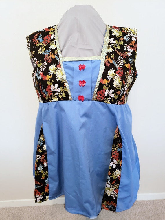 D-4102 Blue and black lolita dress