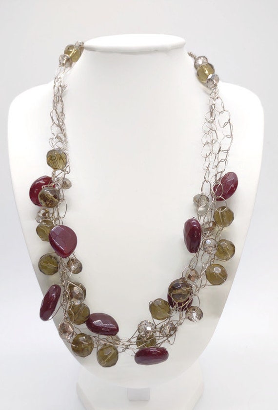 N-1594 Crochet Necklace
