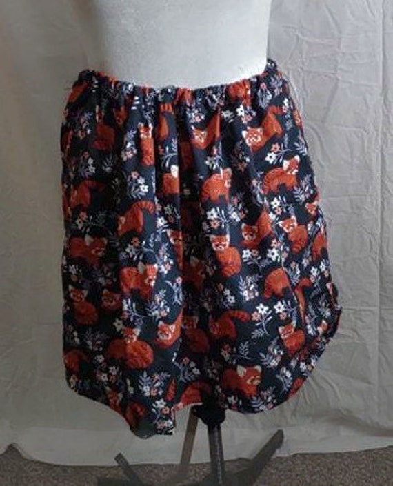 Red panda skirt