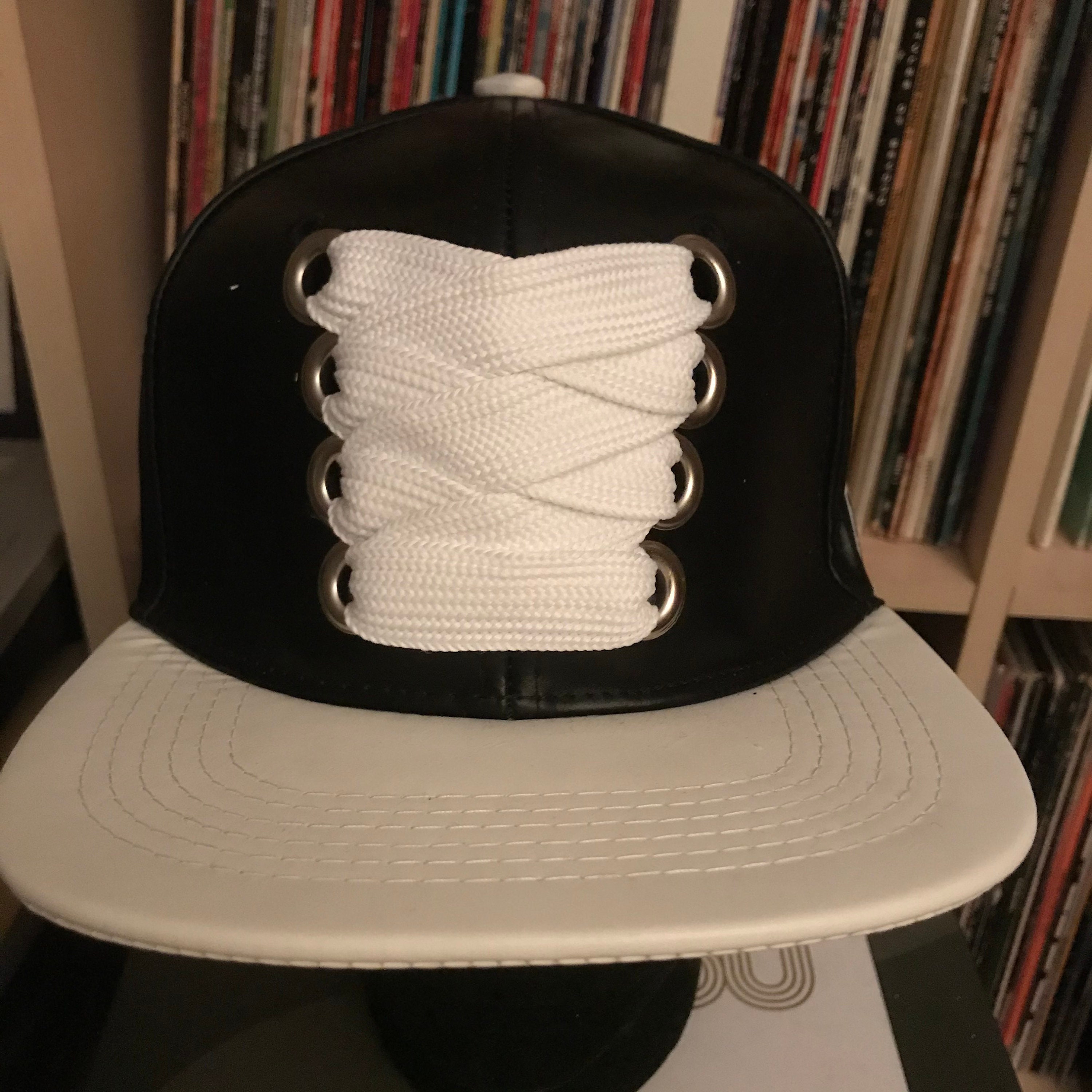 pleather baseball hat