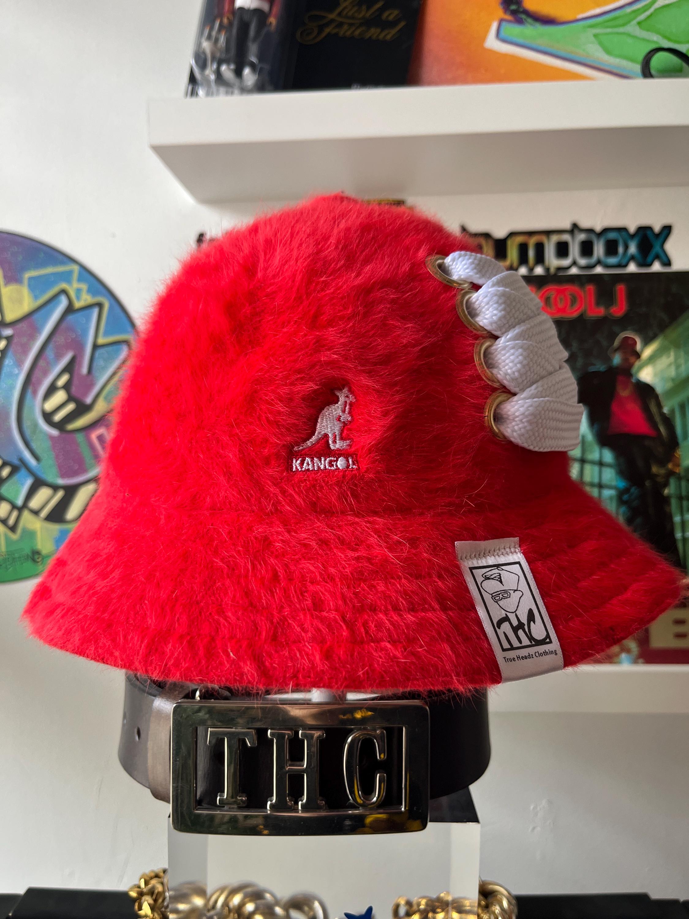 Kangol Bucket Floreale Jacquard Rev Cappello, Rosso Ribes, L Unisex-Adulto