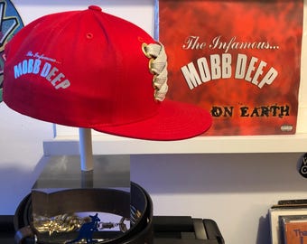 Mobb Deep Hell on Earth Custom Fat Lace Snapback. 90s Hip Hop - Etsy