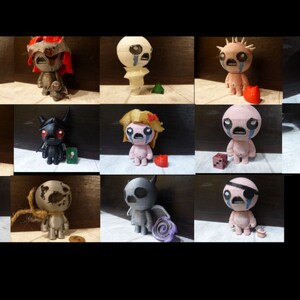 Figurines de tous les personnages de Binding of Isaac Repentance image 10