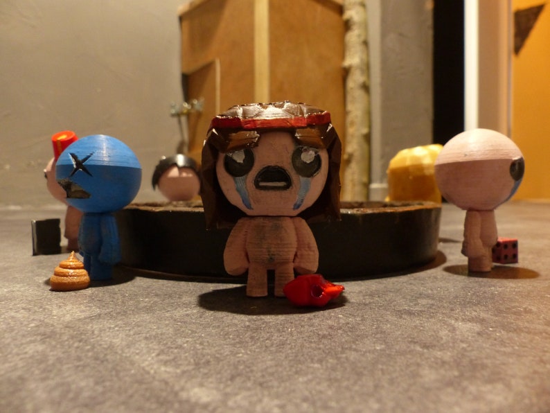 Figurines de tous les personnages de Binding of Isaac Repentance Samson