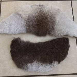 Reindeer Fur Scraps for Crafts