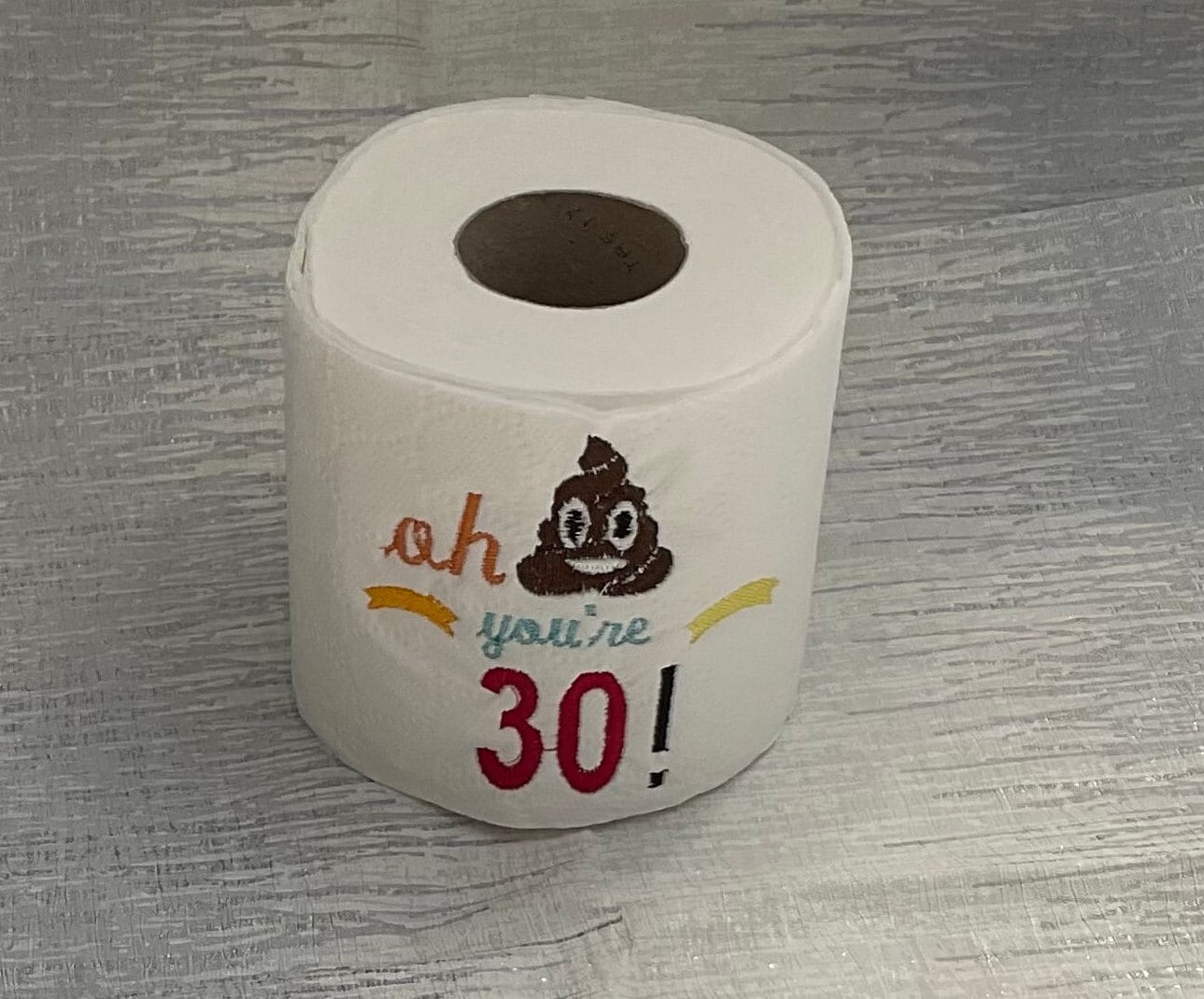 Mini Rubber Stamp Toilet Paper