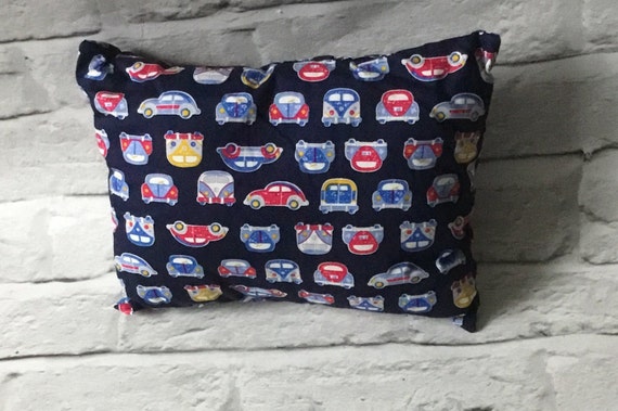 Childs Small Cushion Car Themed Bedroom Decor Cute Boys Pillow Baby Shower Gift