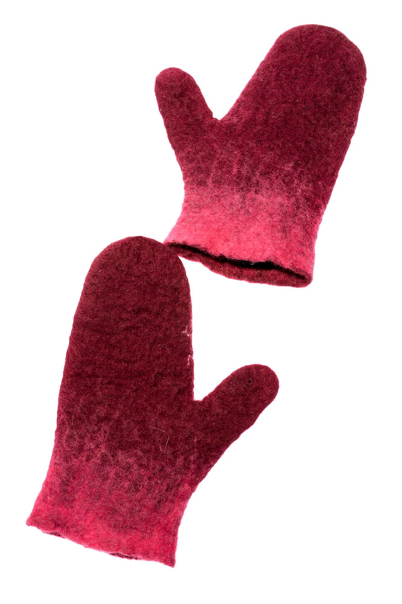 Mittens Children's Wool mittens handmade mitts of felted Etsy