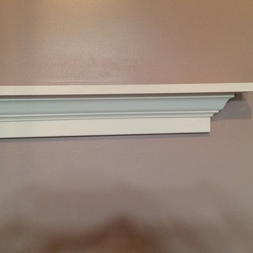 Floating Wall Mounted Ledge Shelf Victorian Crown Molding Etsy UK
