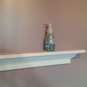 Crown moulding shelf image 3