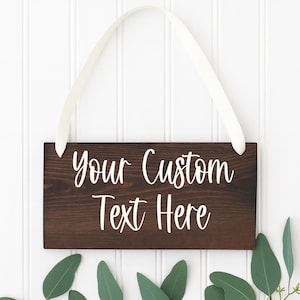 Custom Wooden Sign | Rustic Wedding Decor | Ring Bearer, Flower Girl