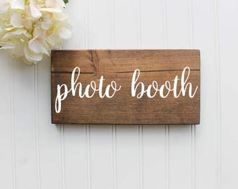 Wedding Photo Booth Sign| Photo Booth| Wedding Wooden Sign| Wood Wedding Sign| Rustic Wedding Decor| Wedding Decor| Spring| Summer Wedding