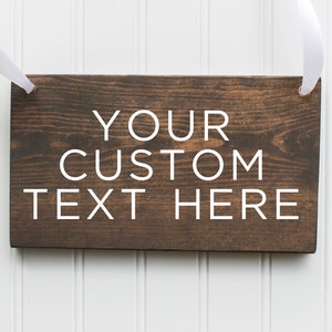 Custom Wooden Sign 5| Custom Ring Bearer Sign| Flower Girl| Rustic Wedding Decor| Wooden Wedding Decor| Custom Wedding Sign| Summer Wedding