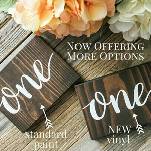 Rustic Wedding Table Numbers Rustic Wedding Decor Wooden Table Numbers Table Numbers Wedding Decor Spring Winter Wedding Summer image 5