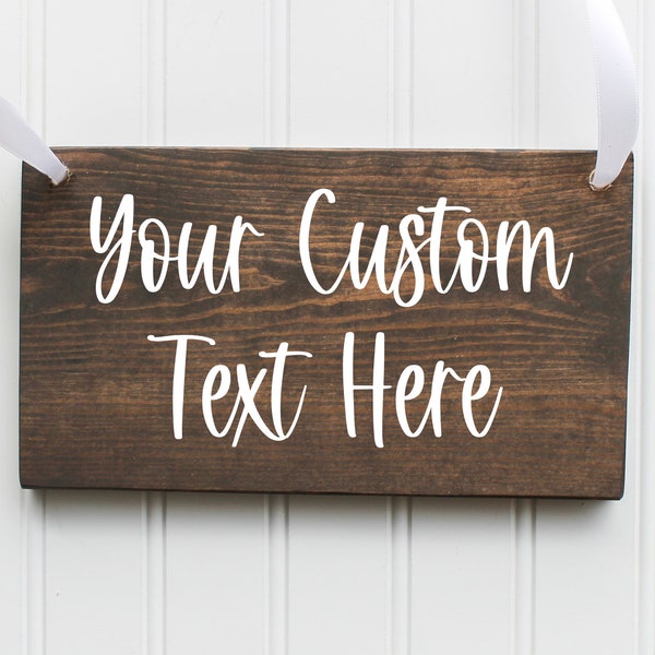Custom Wooden Sign 3| Custom Ring Bearer Sign| Flower Girl| Rustic Wedding Decor| Wooden Wedding Decor| Custom Wedding Sign| Summer Wedding
