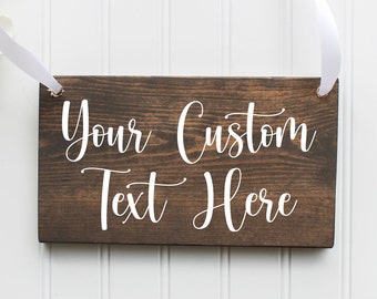 Custom Wooden Sign| Custom Ring Bearer Sign| Flower Girl| Rustic Wedding Decor| Wooden Wedding Decor| Custom Wedding Sign| Summer Wedding