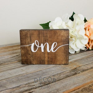 Rustic Wedding Table Numbers Rustic Wedding Decor Wooden Table Numbers Table Numbers Wedding Decor Spring Wedding Winter Wedding image 1