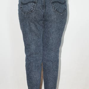 Vintage LEE Jeans Dark Blue Denim 90s High Waisted image 3