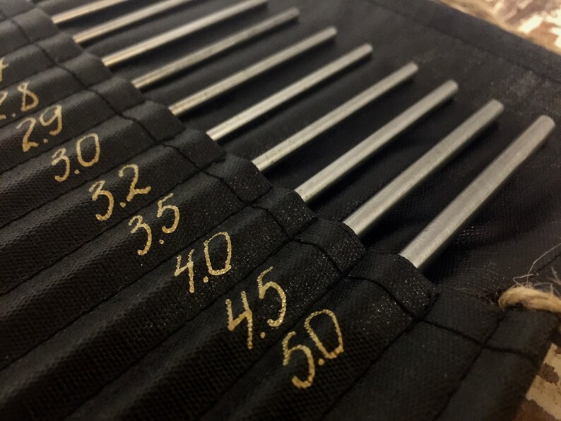 MANDREL SET for the manufacture of fine jewelry springs for Etsy