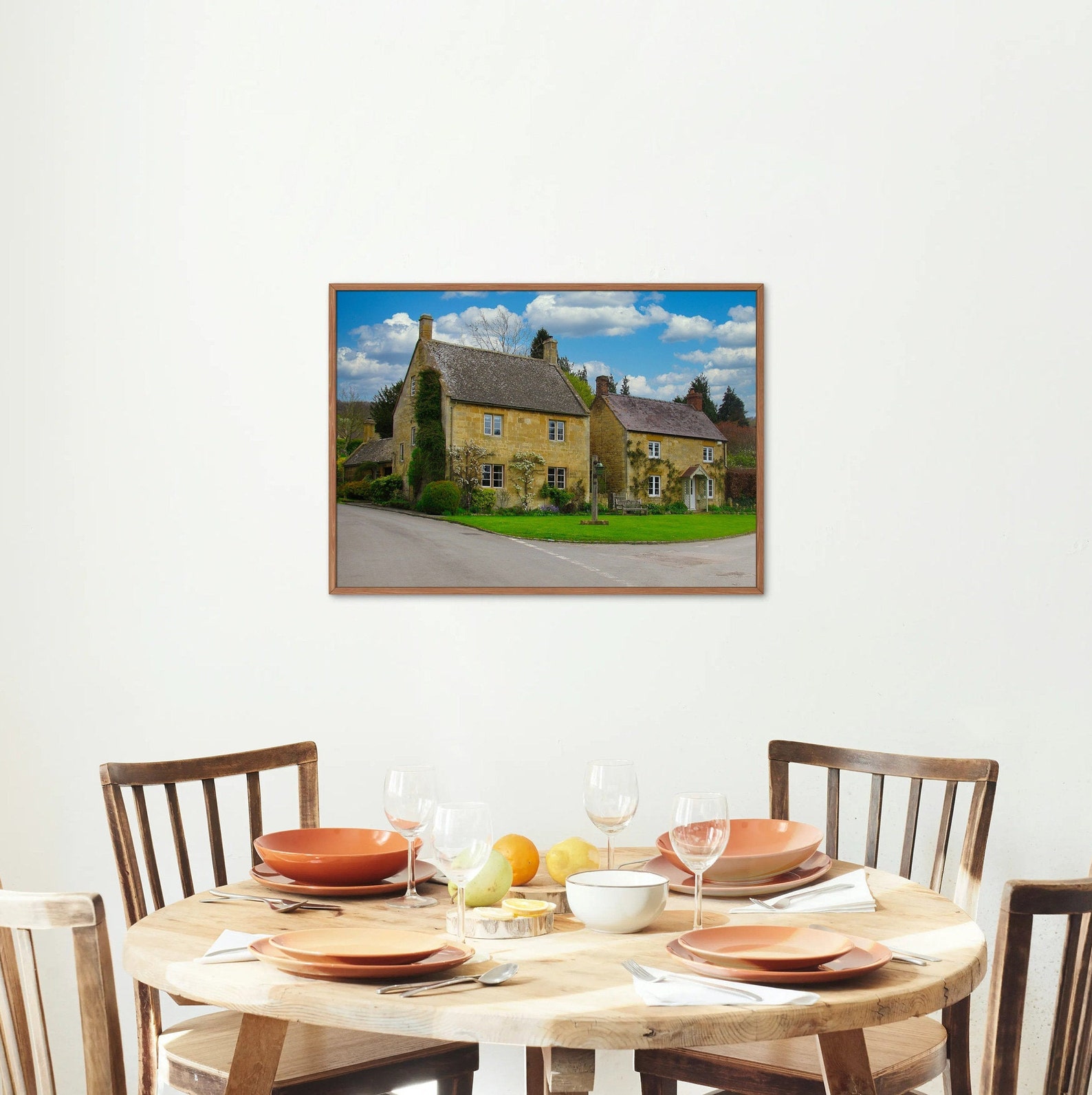 Cotswold Cottage Wall Art Etsy