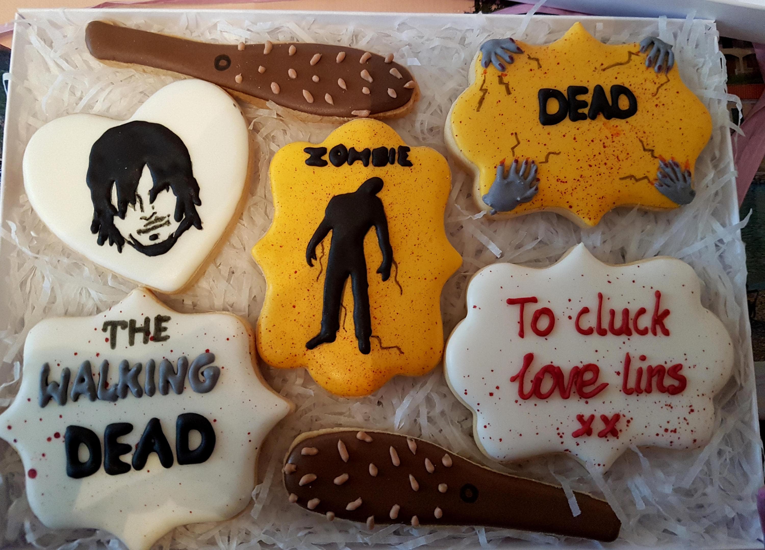 The Walking Dead / Cookies / Walking Dead Favours / Scary - Etsy