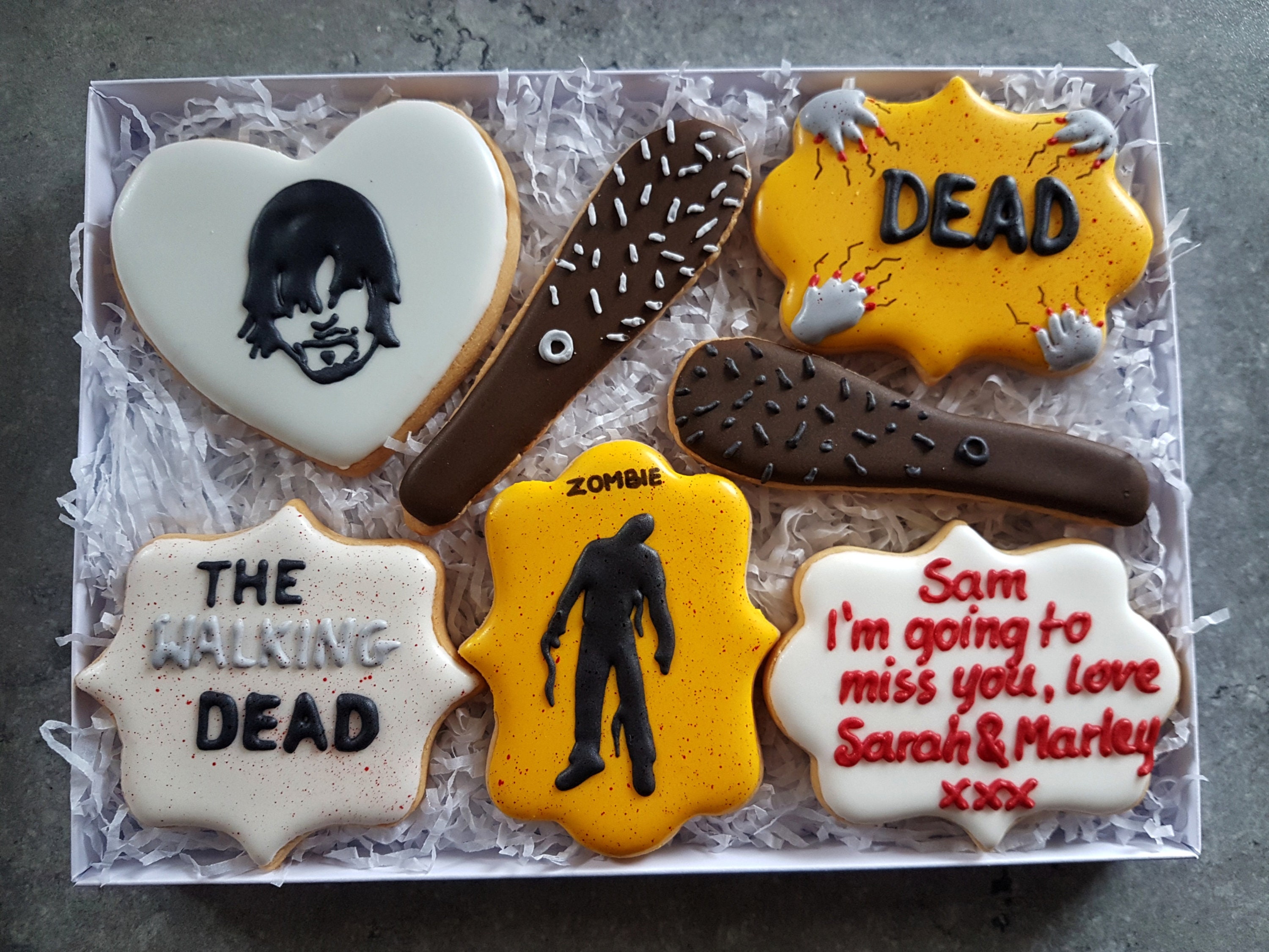 The Walking Dead / Cookies / Walking Dead Favours / Scary - Etsy