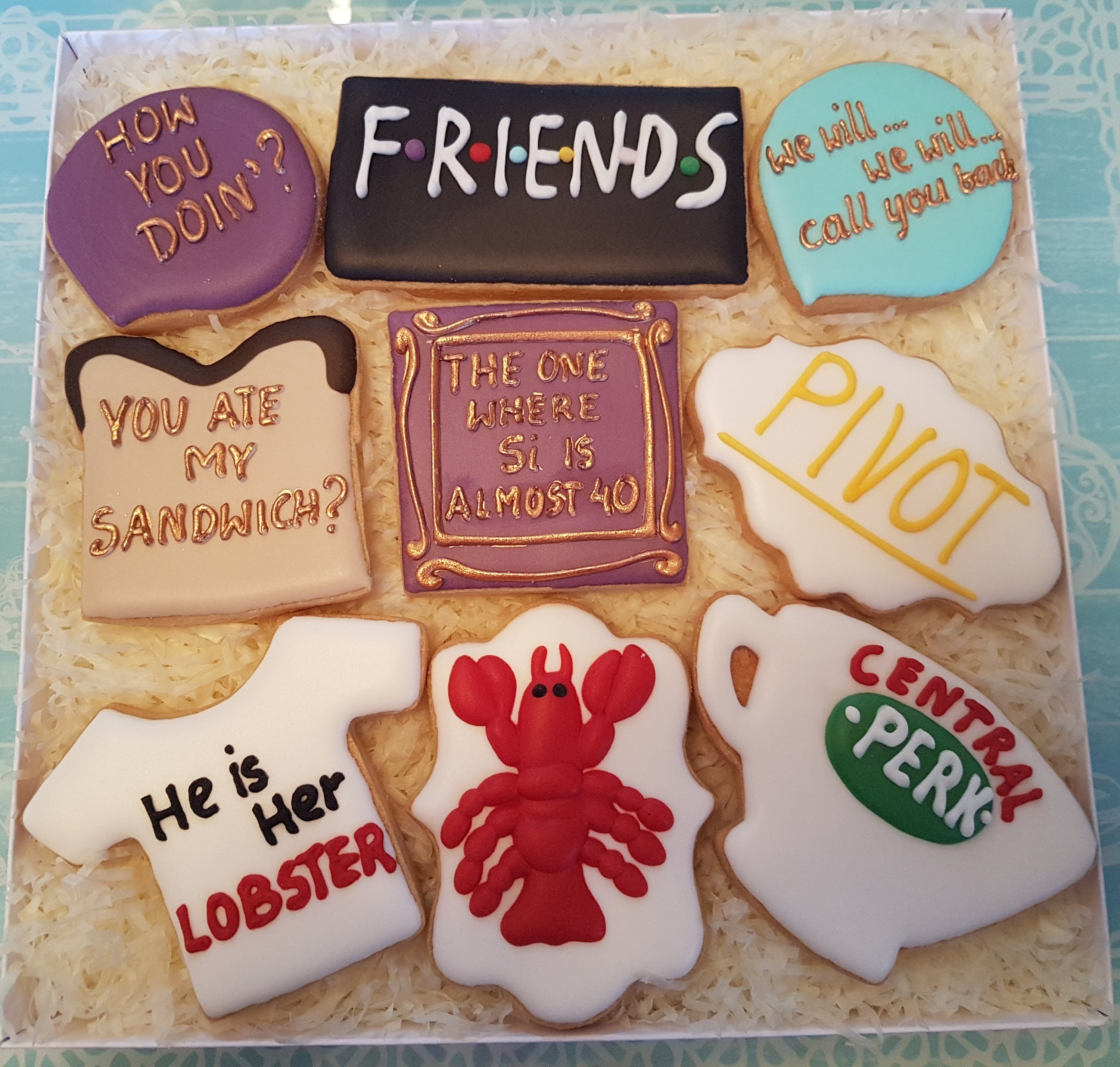 Friends Show / Gift box / gift to friend / Friends themed gift  Etsy