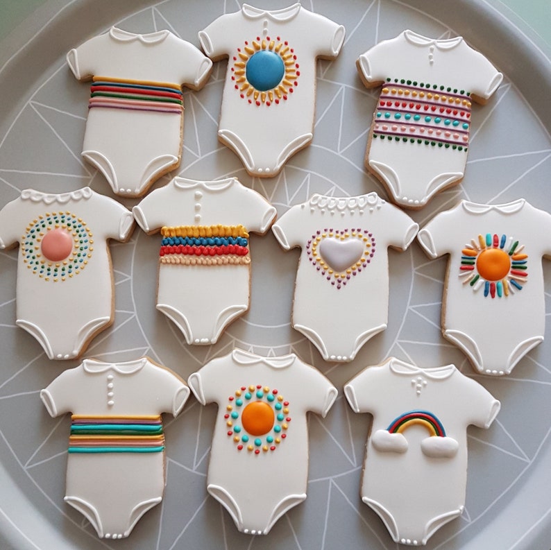 10 Baby shower cookies / Bespoke cookies / homemade biscuits / Etsy