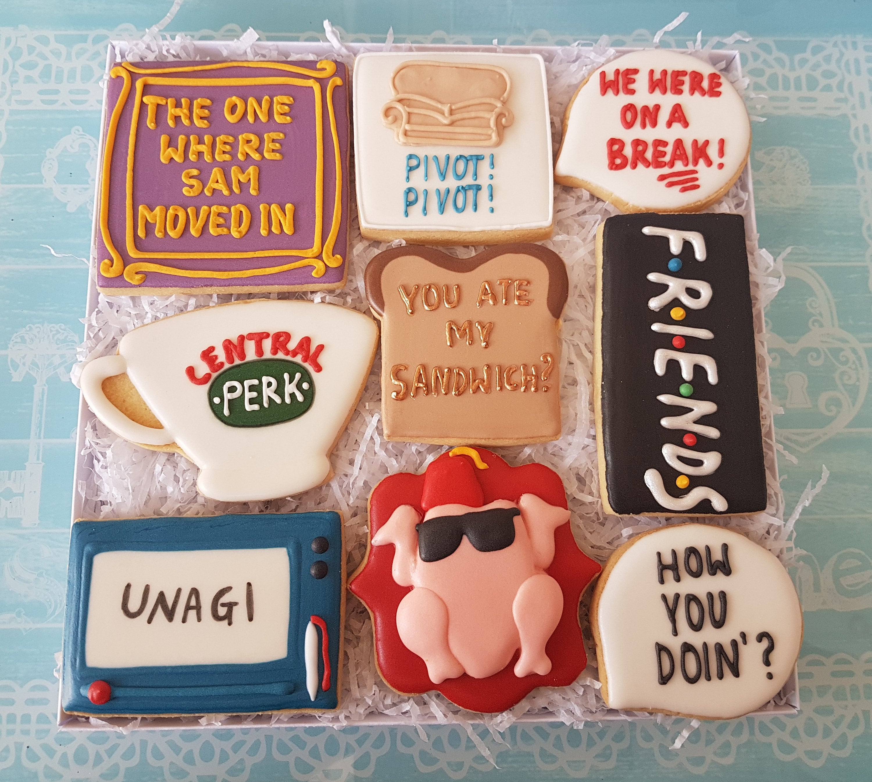 Friends Show / Gift box / gift to friend / Friends themed gift  Etsy