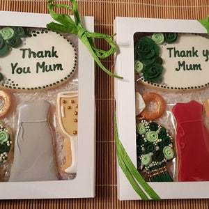 Hand Decorated Wedding Cookies/ Bespoke Gift Set/ Personalised thank you gift box/ Bespoke cookies/ Cookies for Mum bild 10