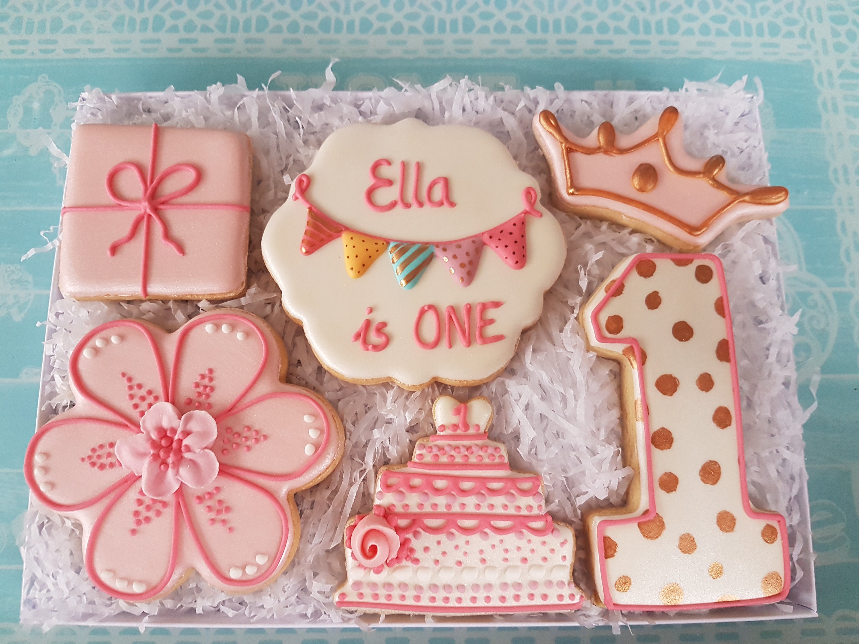 Happy 2Nd Birthday Cookies / Personalised Biscuits / Bespoke | Etsy India