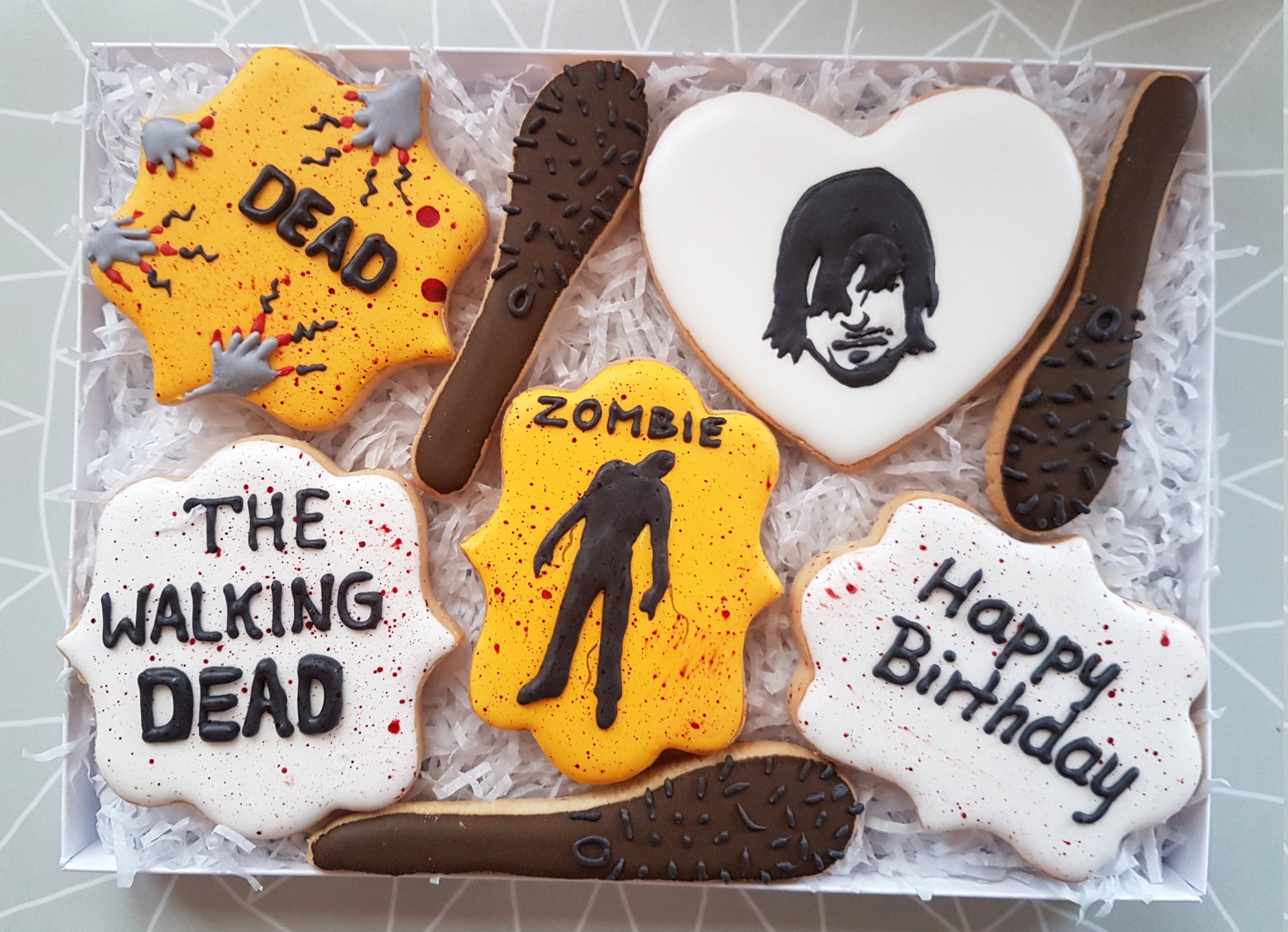 The Walking Dead / Cookies / Walking Dead Favours / Scary - Etsy