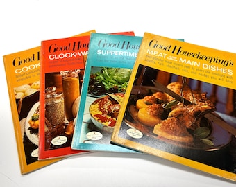1960s Good Housekeeping Cook Book Series, Vintage Cookbooks, Vintage Recipes