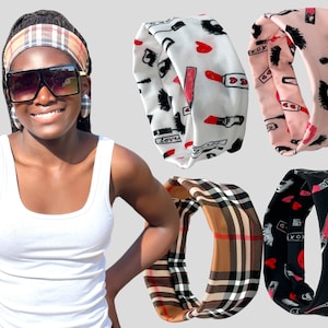 Burberry headband etsy hotsell