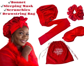 Bonnet Gift Set For Women valentine Gifts - Self Care Gifts For Women - Unique Gifts For Women Gift Basket, Valentines day,