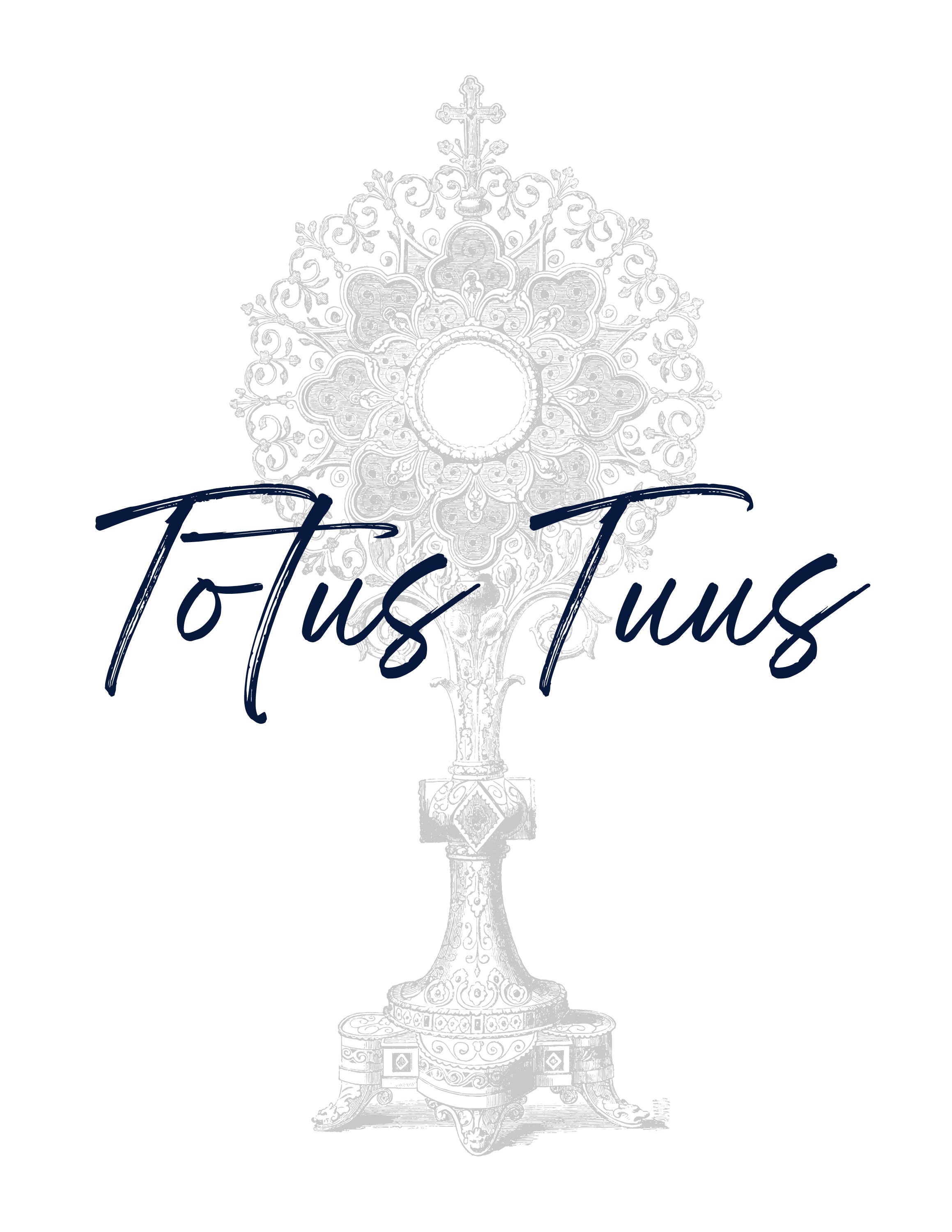 Totus Tuus PRINTABLE, DIGITAL DOWNLOAD Etsy Totus Tuus PRINTABLE, DIGITAL DOWNLOAD Etsy