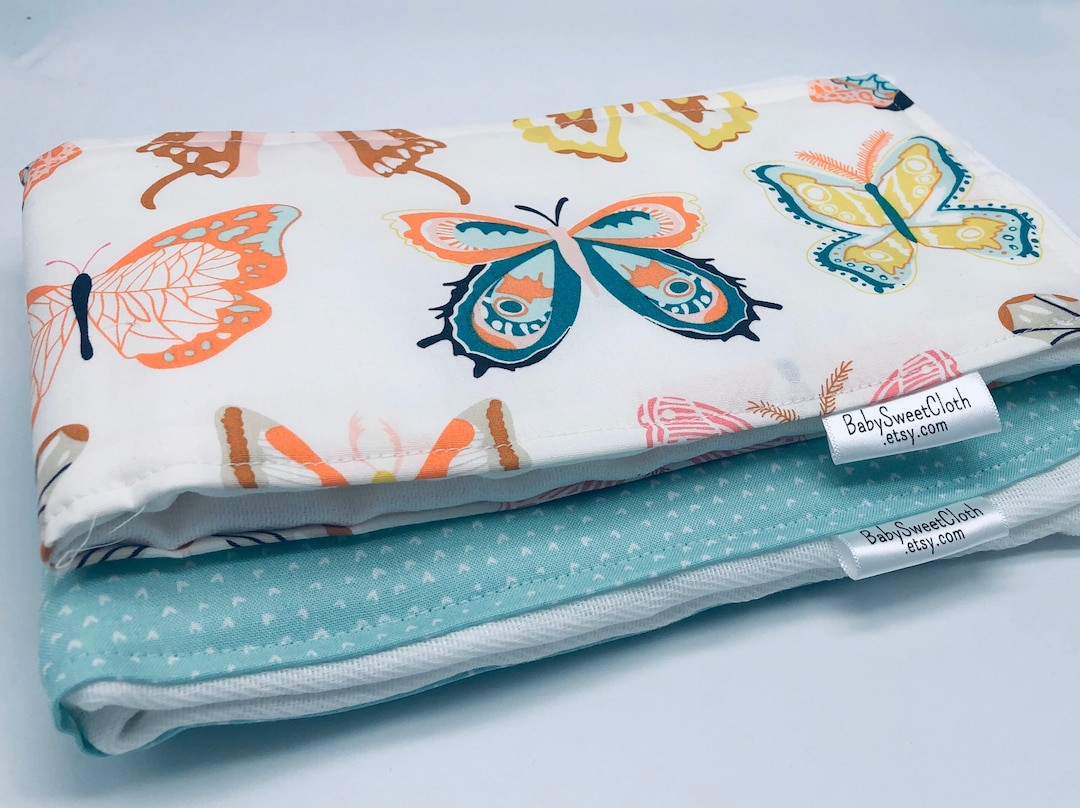 Gender Neutral AIO Cloth Diaper Burp Cloths Choose 15 Cloth Diaper