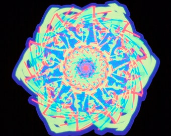 Relation - UV Temporary Tattoo Blacklight Reactive Neon Fluorescent