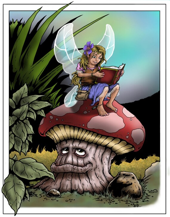 Mushroom Fairy - Etsy