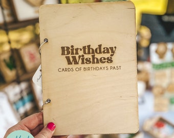 Birthday Card Holder SVG – Glowforge Laser File (Digital Download)