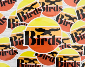 Philadelphia Birds Vinyl Sticker -  Eagles Sticker - Bottle Sticker - Kindle Sticker - Laptop Sticker - Waterproof