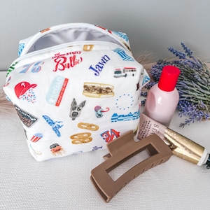 It&#39;s a Philly Thing Make Up Bag - Beach Bag Accessory - Travel Bag - Cosmetic Bag - Beach Gifts - Philly Gifts - Philadelphia