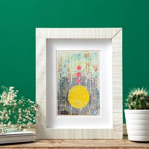 Collage.11 | Monoprint | Gelli Print | Geldruck - 13x18cm