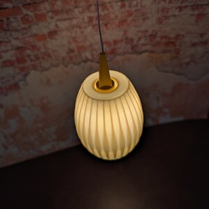 Lampenschirm BRIGHT STRIPES für LED-Licht, 3D-Druck Bild 5