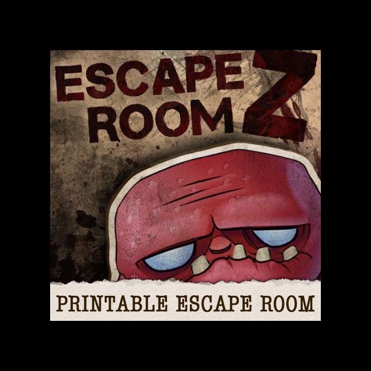 Zombie escape room kit Etsy